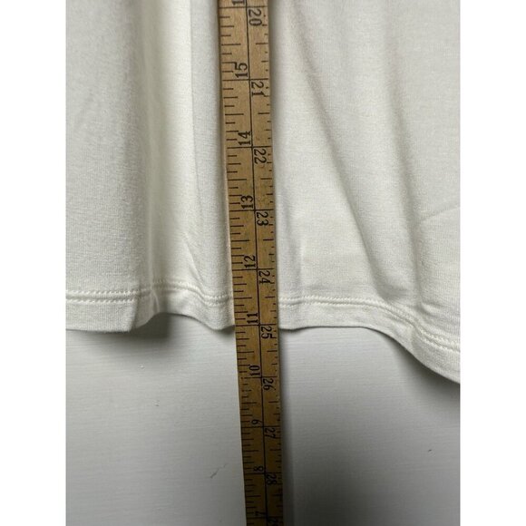 Boden Smocked Yoke Metallic Top Size IS 10 Ivory & Gold NWT T1069 IVO - Picture 11 of 12